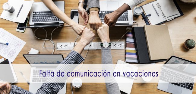 poca comunicación empleados